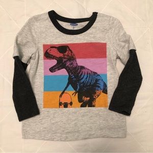 Old Navy Cool Graphic Dino Shirt